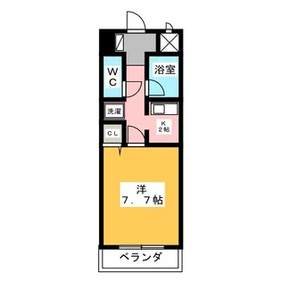 UNAX-8【4階】の間取り