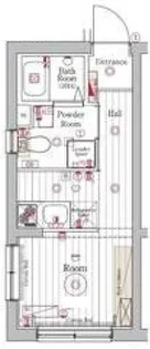 MAXIV basic 大鳥居【4階】の間取り