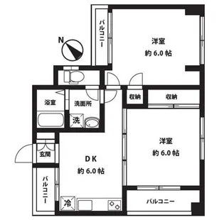 マ・メゾン町田【1階】の間取り