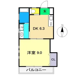 プル チーノ【2階】の間取り