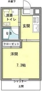 プランドール青砥【1階】の間取り