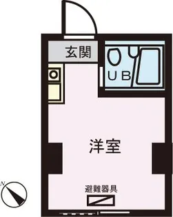クレール東十条【3階】の間取り