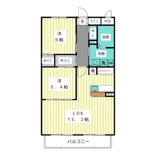(仮称)cc hayato【1階】の間取り