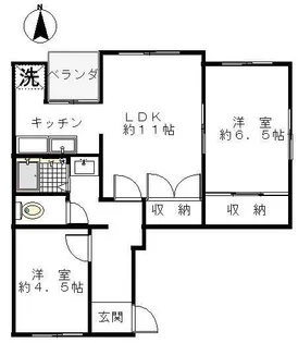 マムハイツ千駄木【7階】の間取り