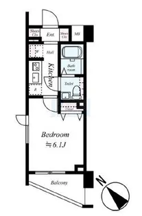 ウィスティリアときわ台【11階】の間取り