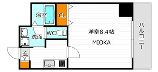 みおつくし杭全【9階】の間取り