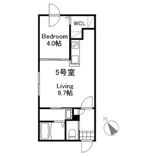 仮)プレスタ北39西5MS【3階】の間取り