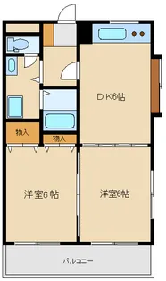 プレステージ鷺沼【1階】の間取り