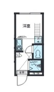 Terrace代々木上原【1階】の間取り