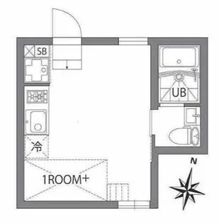 品川テラス【1階】の間取り