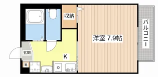 アザリア長山【2階】の間取り