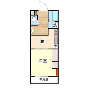 dear court B【1階】の間取り