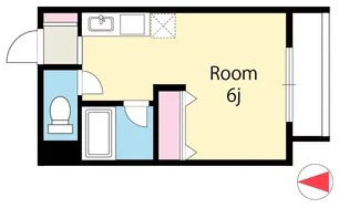 メゾン白鳥【2階】の間取り