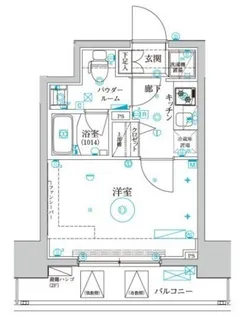 クレイシア品川戸越【2階】の間取り