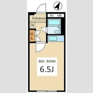 内藤ビル 住居募集用【1階】の間取り
