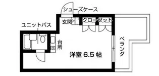 グリーンスクウェアー砧【6階】の間取り