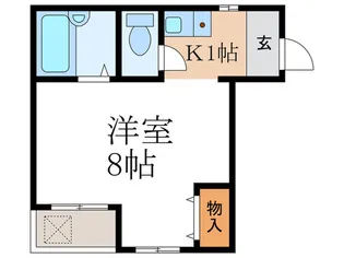 バーディービル【2階】の間取り