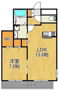 アネシス・ヴィラ【2階】の間取り