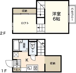 Precious Court【2階】の間取り