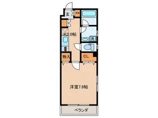 アプロ-ズ自由が丘【2階】の間取り