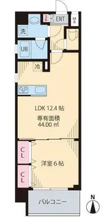 エクセルシティ戸田公園【6階】の間取り