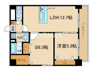 ピアヌーラ柳馬場【2階】の間取り