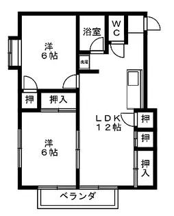 b’CASA伊勢崎Vre-born【1階】の間取り