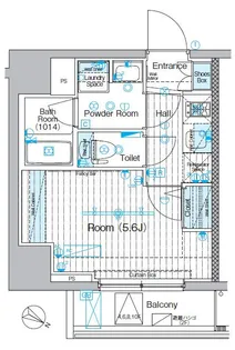 ブライズ関内MAXIV【8階】の間取り