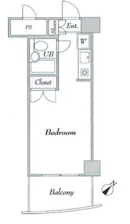 ティーズ エコ川崎【4階】の間取り