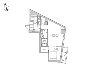 Sun Crest 砧【6階】の間取り