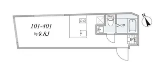 trias520【1階】の間取り