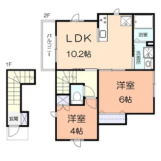 saule maison【2階】の間取り