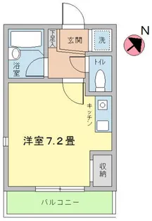 レジデンス玉川学園【1階】の間取り