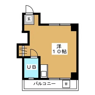 福岡ビル【5階】の間取り