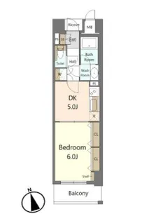 アールケープラザ新横浜III【10階】の間取り