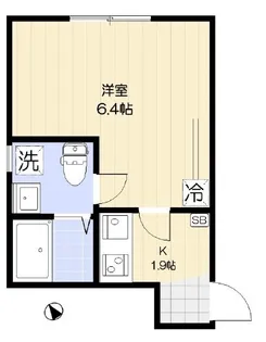 ビンカーサ【1階】の間取り