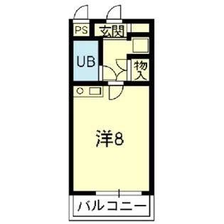 平成マンション【3階】の間取り