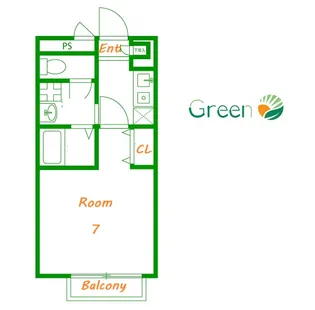 アムール Hills【1階】の間取り