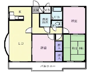 プラザインフィニティ【2階】の間取り