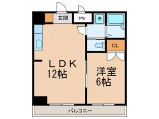 リバティ浜田山【7階】の間取り
