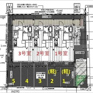 仮称)久留米市大石町新築計画【2階】の間取り