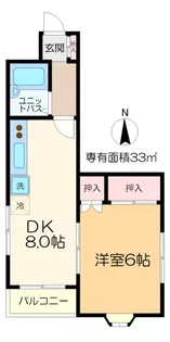 長江ビル【2階】の間取り