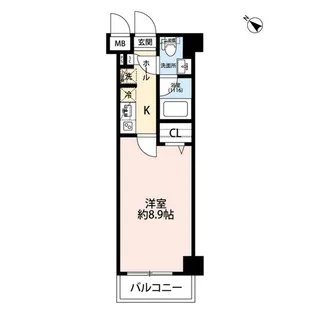 プレール・ドゥーク田園調布南【4階】の間取り