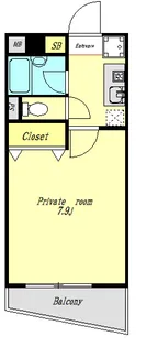 プラム15【2階】の間取り
