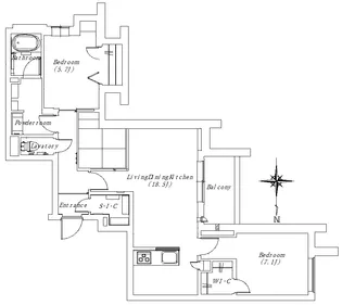 パークサイドヒルズ【2階】の間取り