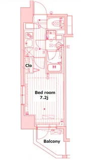 ガーラ・グランディ横濱関内【7階】の間取り