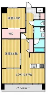 サンライト門田屋敷【7階】の間取り