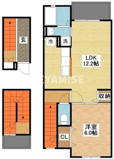 YAMATO IV【3階】の間取り