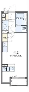 ミランダラピス【1階】の間取り