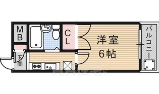 ホワイトピア【4階】の間取り